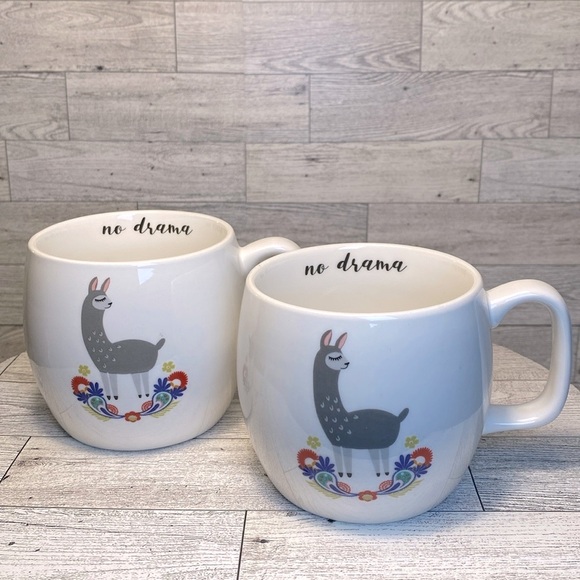 OpalHouse “No Drama Llama” Set of 2 Porcelain
Mug - Picture 1 of 5